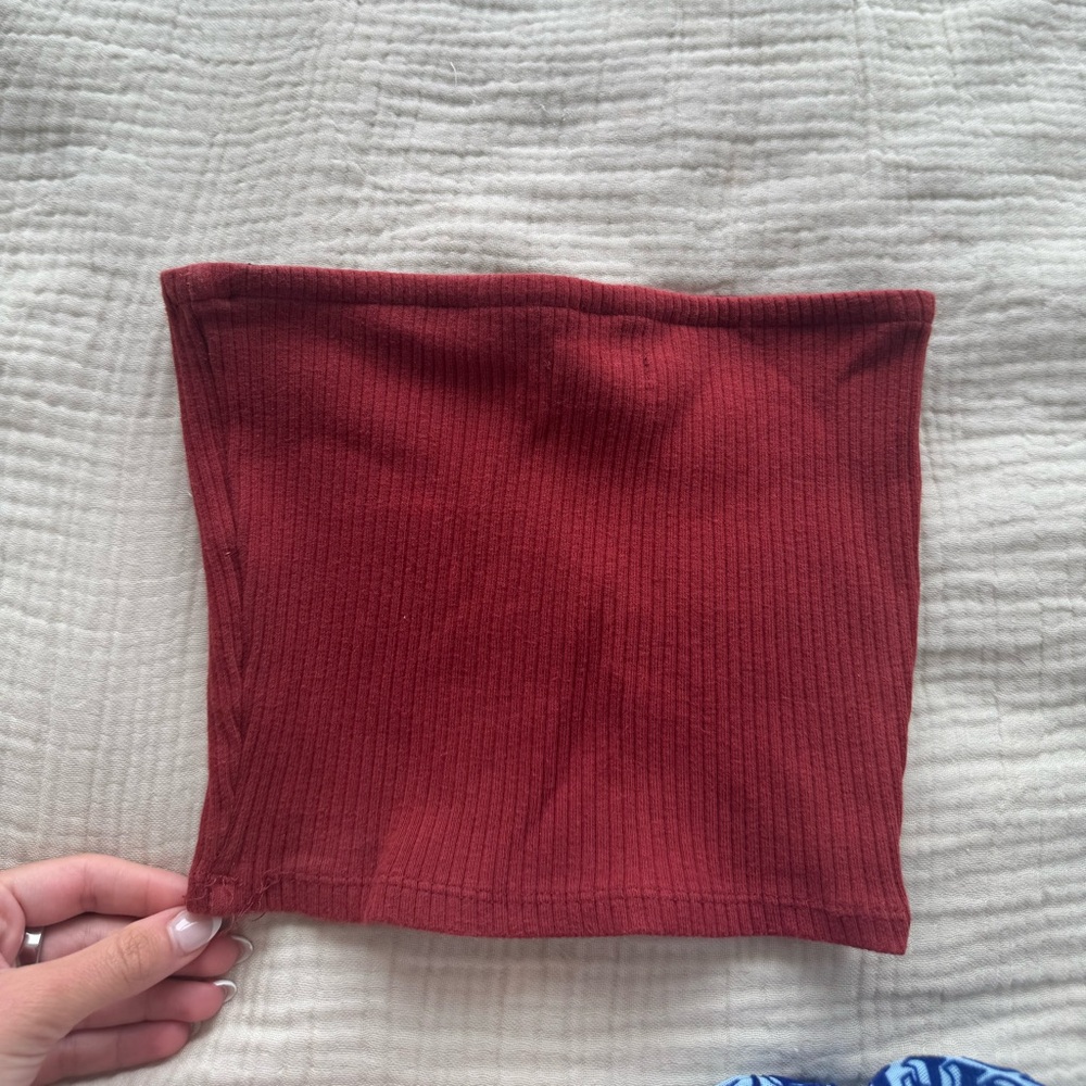 Red Urban Outfitters tube top size XS